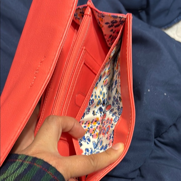 Vera Bradley Coral Floral Women's Wallet - Picture 4 of 10